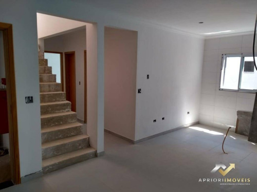 Cobertura Com 2 Dormitórios À Venda, 88 M² Por R$ 345.000 - Vila Eldízia - Santo André/sp - Co0882