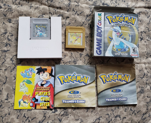 Juegos De Nintendo Game Boy Pokemon Silver Y Pokemon Gold