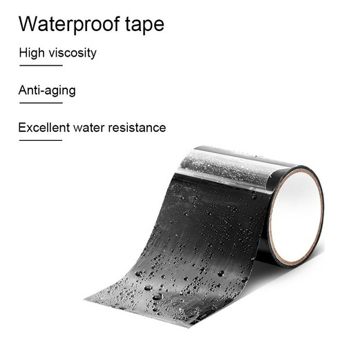 Imagen 3 de 7 de Cinta Adhesiva Repara Todo Resistente Al Agua