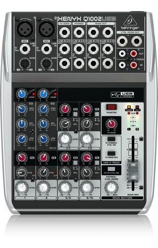 Mixer Behringer Xenyx Q-1002 Usb Envío Gratis