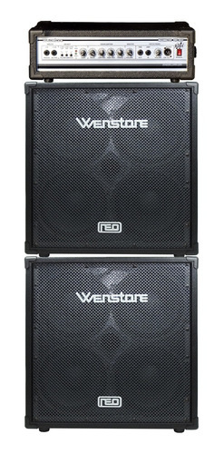 Amplificador De Bajo Wenstone Cabezal Be2200h + 2 Cajas B410