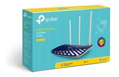 Router Inalambrico Tp-link Dual Band Ac750 Archer C20 3 Ante