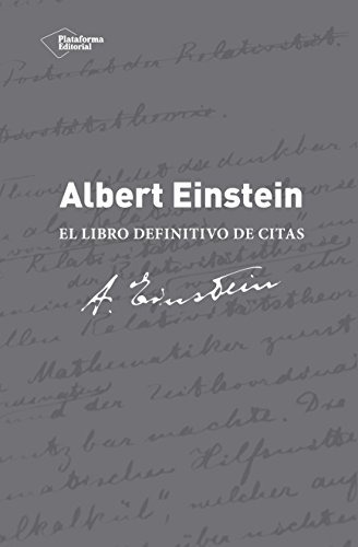 Albert Einstein Libro Definit De Citas