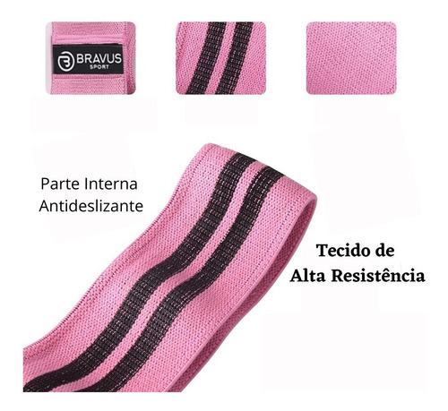 3 Hip Mini Bands Forte, Super Forte E Super Extra Forte