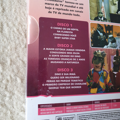 Dvd Família Dinossauros Quarta Temporada Completa Original