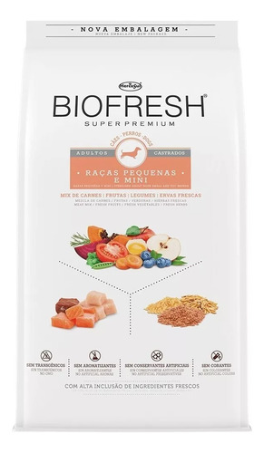 Biofresh Perro Castrado Raza Pequeña Y Mini 3 Kg Con Regalo