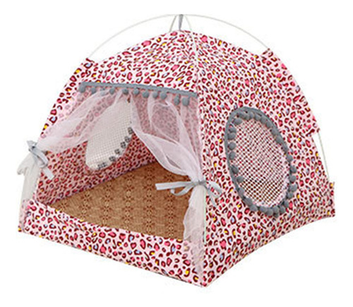 Carpa Plegable Para Mascotas, Lavable, Elegante Caseta Para
