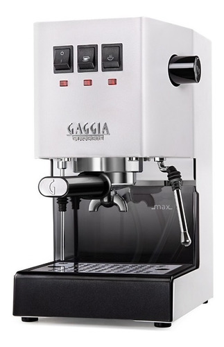 Cafetera Gaggia Classic Color Vibes RI9480 semi automática polar white para expreso y cápsulas monodosis 220V