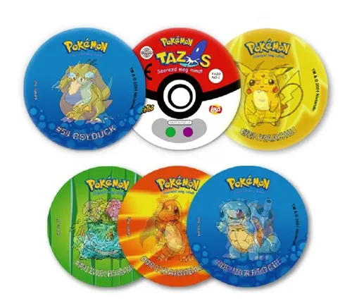 Los tazos de Pokémon están de regreso, pero…