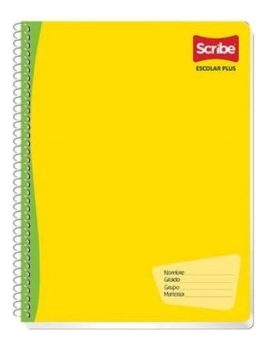 Cuaderno Profesional Scribe Escolar Raya 100 Hjs /v