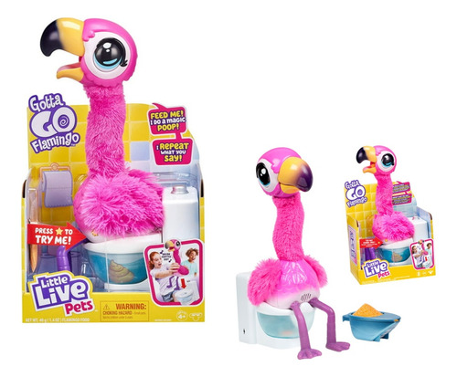 Flamingo Peluche Interactivo Robot Con Accesorios 