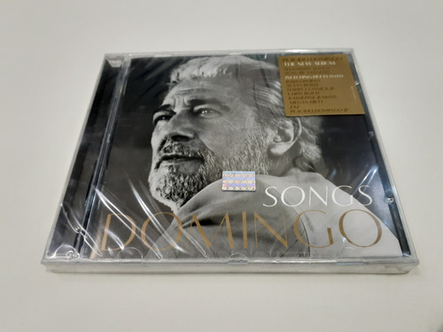 Songs, Plácido Domingo - Cd 2012 Nuevo Cerrado Nacional