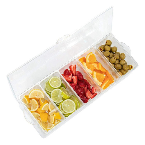 Recipiente De Especias Para Frutas Y Verduras Con Tapa, Ingr