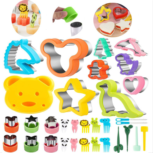 Juego De Cortadores De Cocina Multiformas For Niños De 32 P