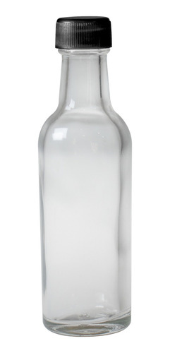 Mini Botella De Vidrio 50 Ml (24 Pz) Envase Frasco Recuerdo