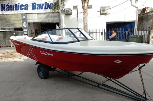 Imagen 3 de 19 de Lancha 0hs. Kaisser 540 Open Mercury 60 Hp Cuatro Tiempos
