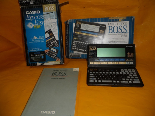 Agenda Casio Sf-9500 C/ Manual - Tudo Ok. Amplos Recursos.