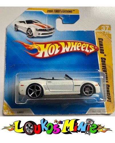 Hot Wheels Camaro Convertible Concept 2008 First Editions Br