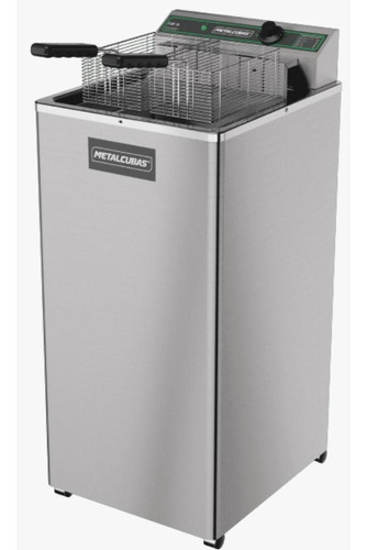 Fritadeira Elétrica 15l Óleo Foe 15 P Metalcubas Cor Inox 220V