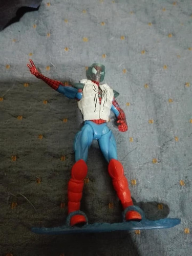 Spiderman Snowboard Figura Hasbro Marvel 10cm Articulado
