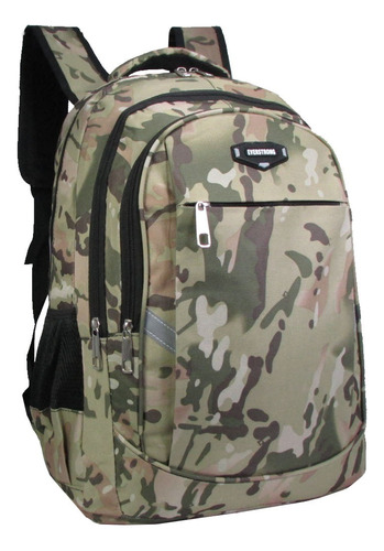 Mochila Bolsa Resistente Escolar Trabalho Camuflada Urbano