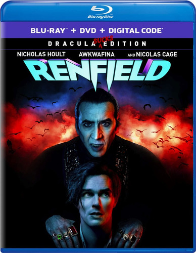 Renfield Asistente De Vampiro Nicolas Cage Pelicula Blu-ray