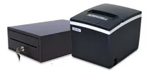 Comprar Impresora Termica Ticketera Usb 80mm + Gaveta Dinero 21x30cm