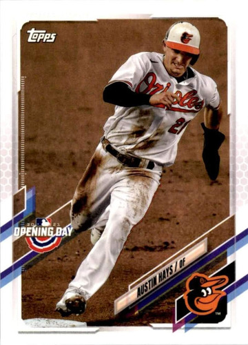 2021 Topps Día Inaugural 217 Austin Hays Baltimore Orioles M