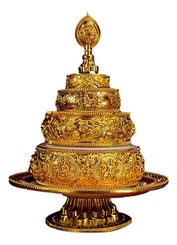 Oferta Budista Tibetana, Prato De Mandala, Coleção De