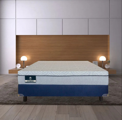 Colchon Matrimonial Spring Air Hybrid En Caja
