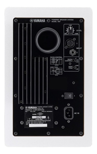 Monitor de áudio de estúdio biamplificado Yamaha Hs7w