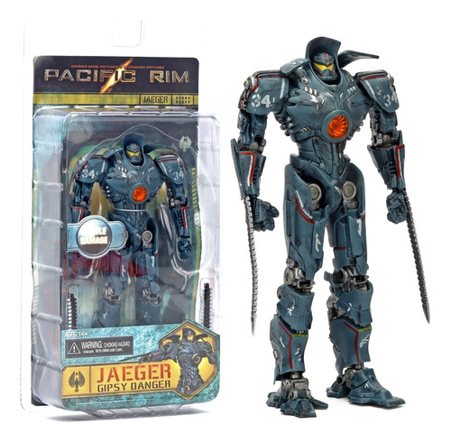 Pacific Rim Jaeger Gipsy Danger Swords Figura Modelo Juguete