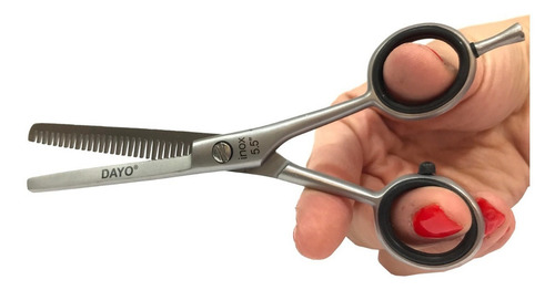 Tijera Para Corte De Pelo Filo De Pulir 5,5 Dayo W1714 Nv