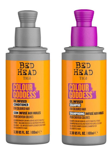  Kit Tigi Bed Head Colour Goddess Shampoo 100ml E