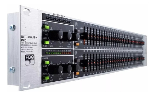 Ecualizador Gráfico Behringer Fbq3102hd Estéreo 2x31 Bandas