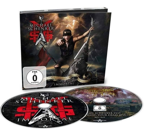 Michael Schenker Immortal Cd + Blu Ray Nuevo Importado