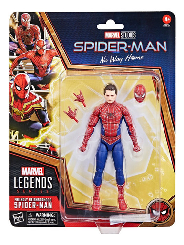 Spiderman No Way Home 3 Pack Set 3 Figuras Marvel Legends (Usado)