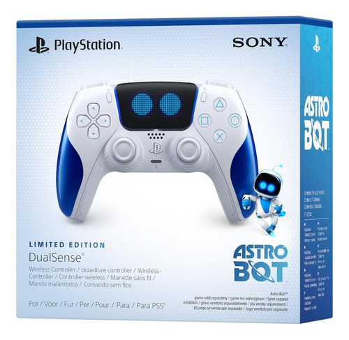 Control Sony Dualsense Astro Bot Limited Edition Para Ps5 Blanco (Reacondicionado)