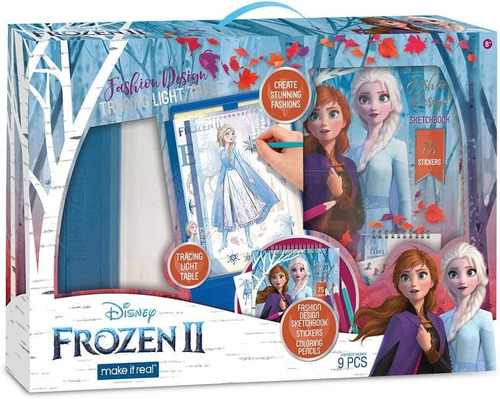 Juego De Diseño Frozen 2 Tabla Luminosa Universo Binario