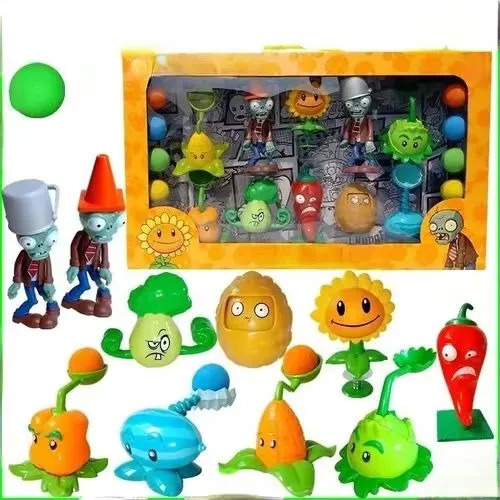 Lata De Set For Compartir De Plants Versus Zombies