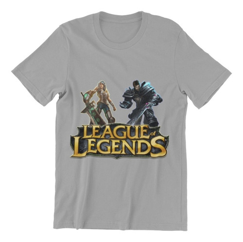 Polera Unisex League Of Legends Personajes Game Algodon