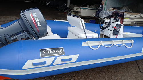 Semirrigido Gomón Viking 4,90 Con Motor Yamaha 40hp Año 2024