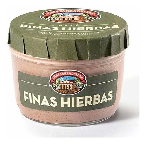 Pate Casa Tarradellas Finas Hierbas 125g