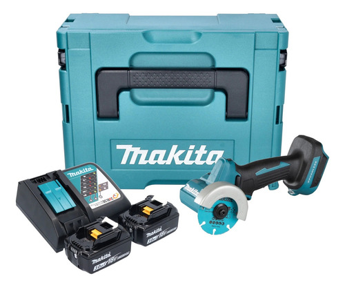 Multicortador De Disco Inalambrico 18v Makita 2bat Cargador