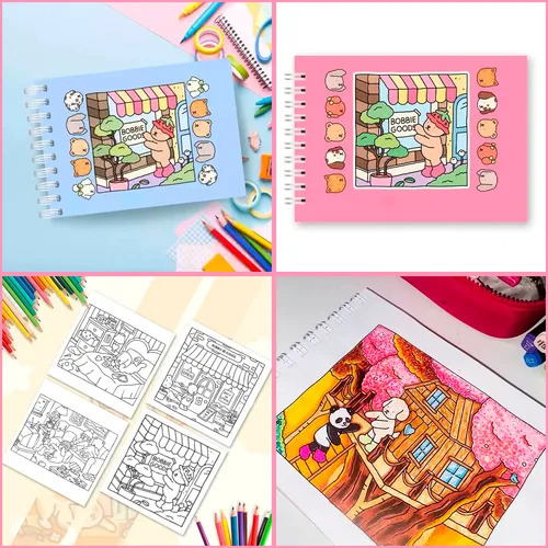 Para De Cuaderno Espiral Purple Notes Bobbie Good 50 Folhas