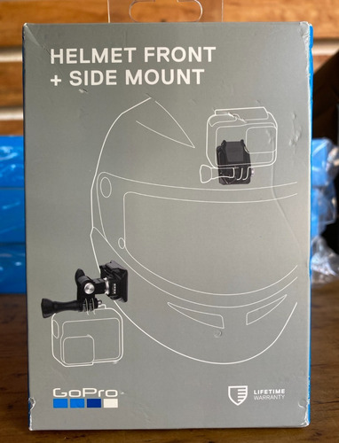 Imagen 8 de 10 de Base Gopro Para Casco Lateral O Frontal Hero 7/8/9 (oficial)