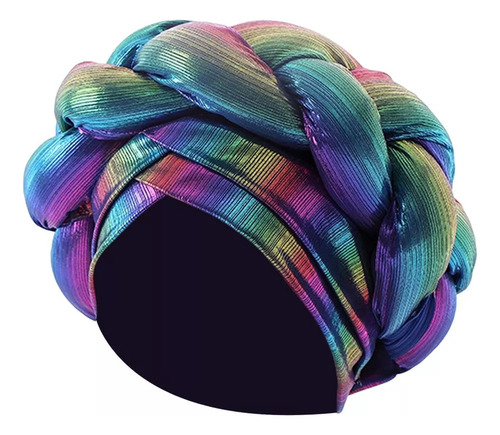 . Turbante Africano Para Mujer, Turbante Trenzado, Turbante