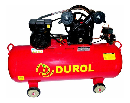 Compresor De Aire 100 Lts , 3 Hp, 220v , A Correa Durol