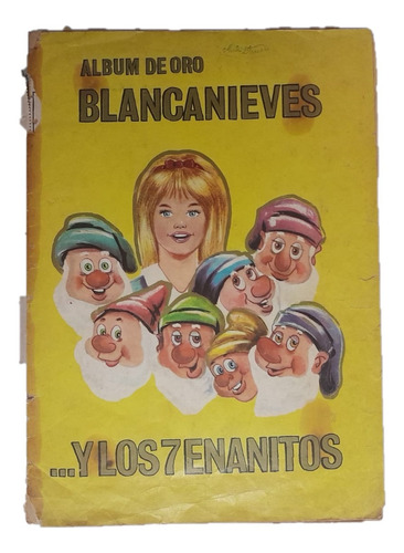 Álbum De Oro Blancanieves Y Los 7 Enanitos 300 Pegadas