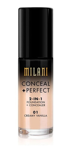 Base Milani Conceal + Perfect 2 Em 1 Cor 01  30ml - Original